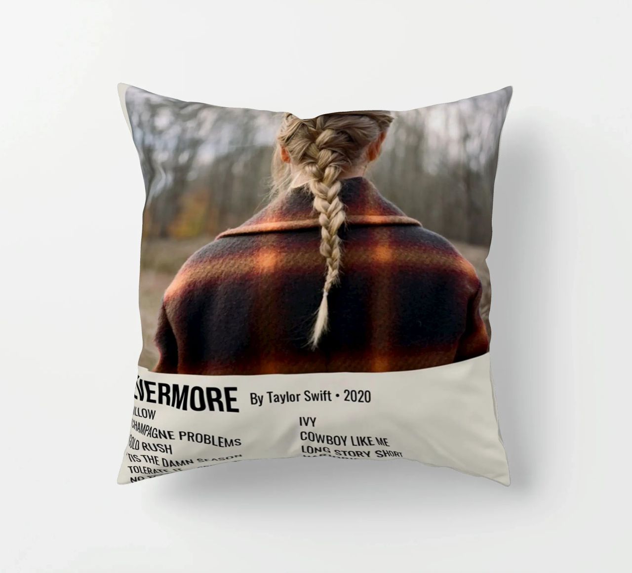 EVERMORE By Taylor Swift • 2020 cuscino da SoundStudio