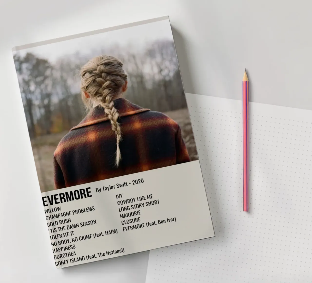 EVERMORE By Taylor Swift • 2020 diario da SoundStudio