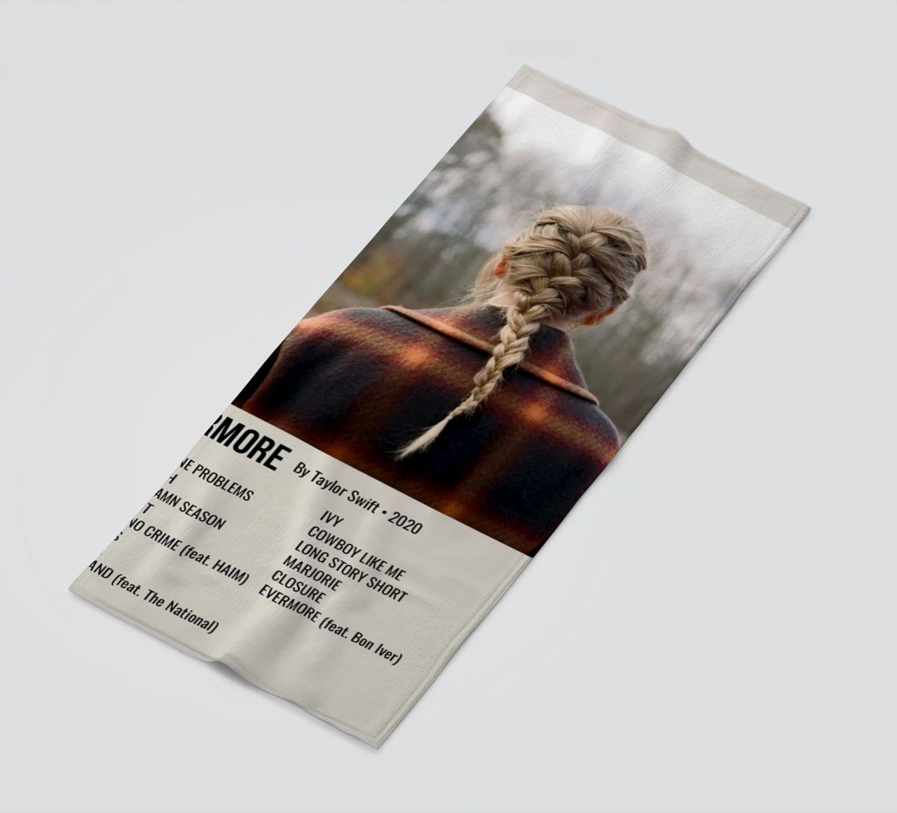 EVERMORE By Taylor Swift • 2020 telo mare da SoundStudio
