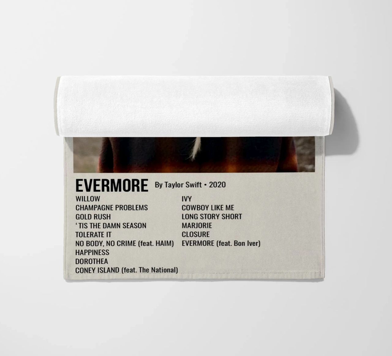 EVERMORE By Taylor Swift • 2020 telo mare da SoundStudio