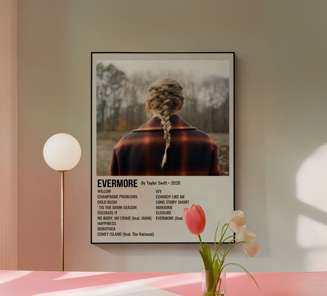 EVERMORE By Taylor Swift • 2020 plexiglass da SoundStudio