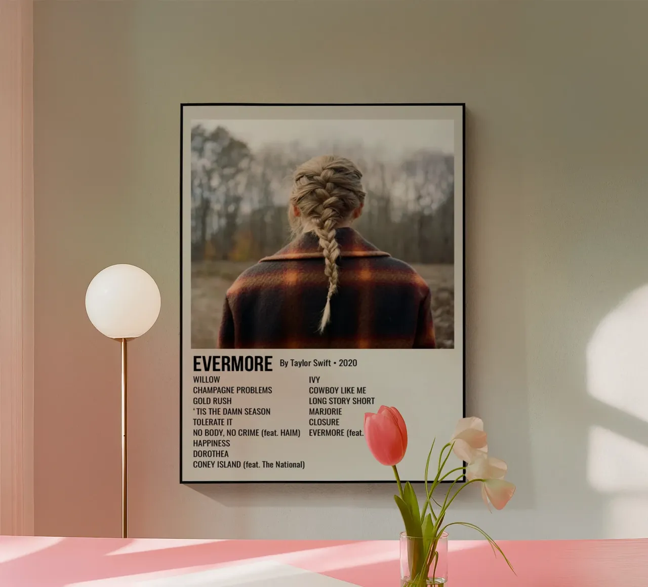 EVERMORE By Taylor Swift • 2020 acryl van SoundStudio