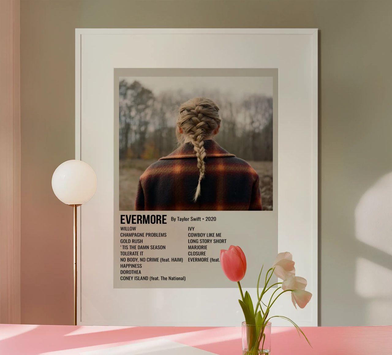 EVERMORE By Taylor Swift • 2020 poster da SoundStudio