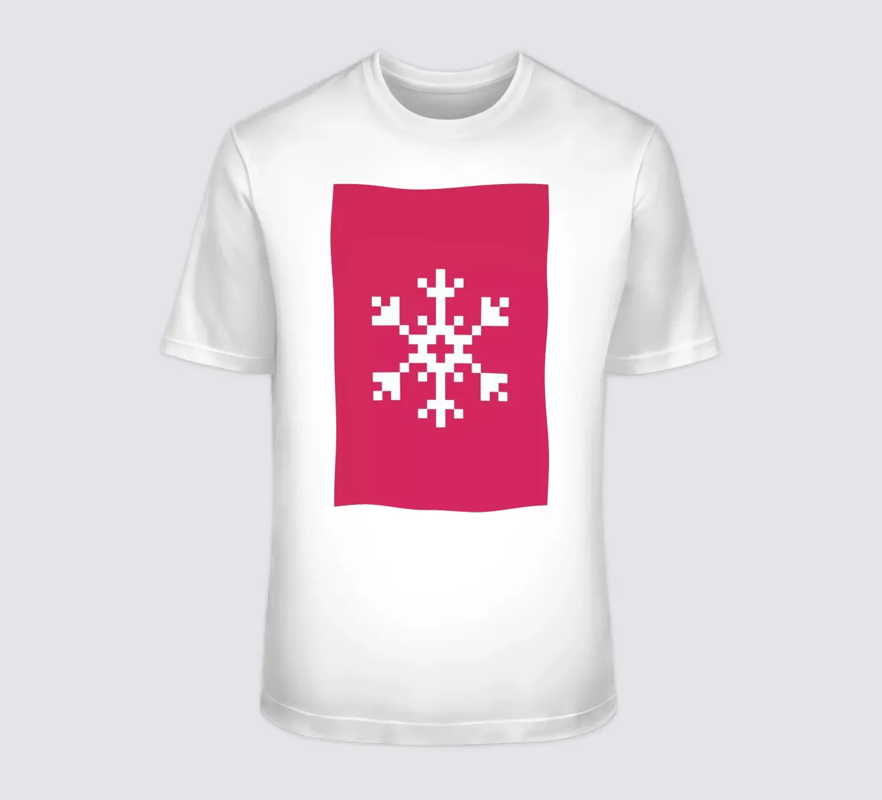 Pink Snowflake 2 t-shirt da Studio One