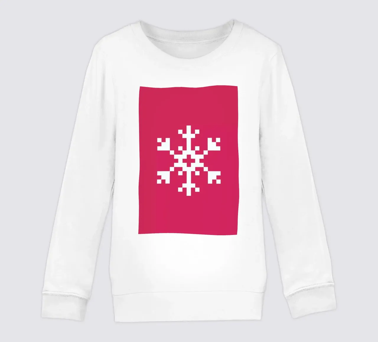 Pink Snowflake 2 felpa bambino da Studio One