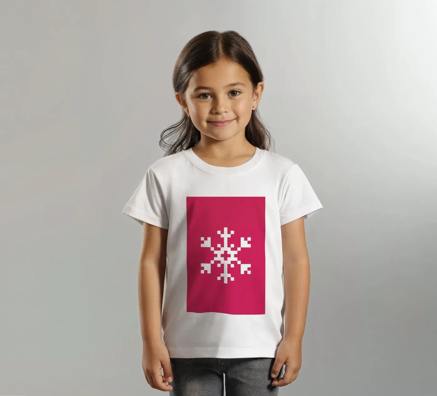 Pink Snowflake 2 t-shirt bambini da Studio One