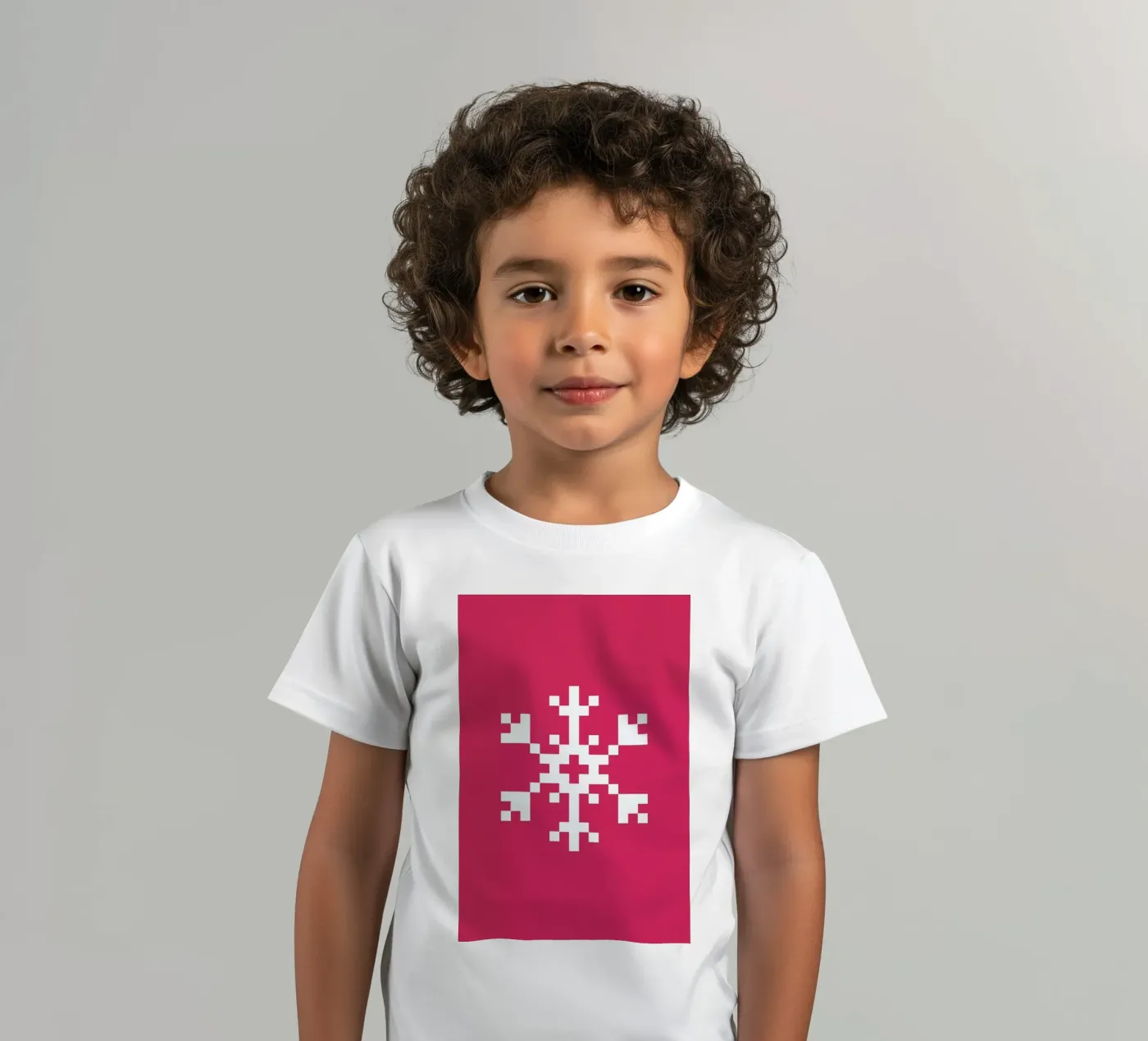 Pink Snowflake 2 t-shirt bambini da Studio One