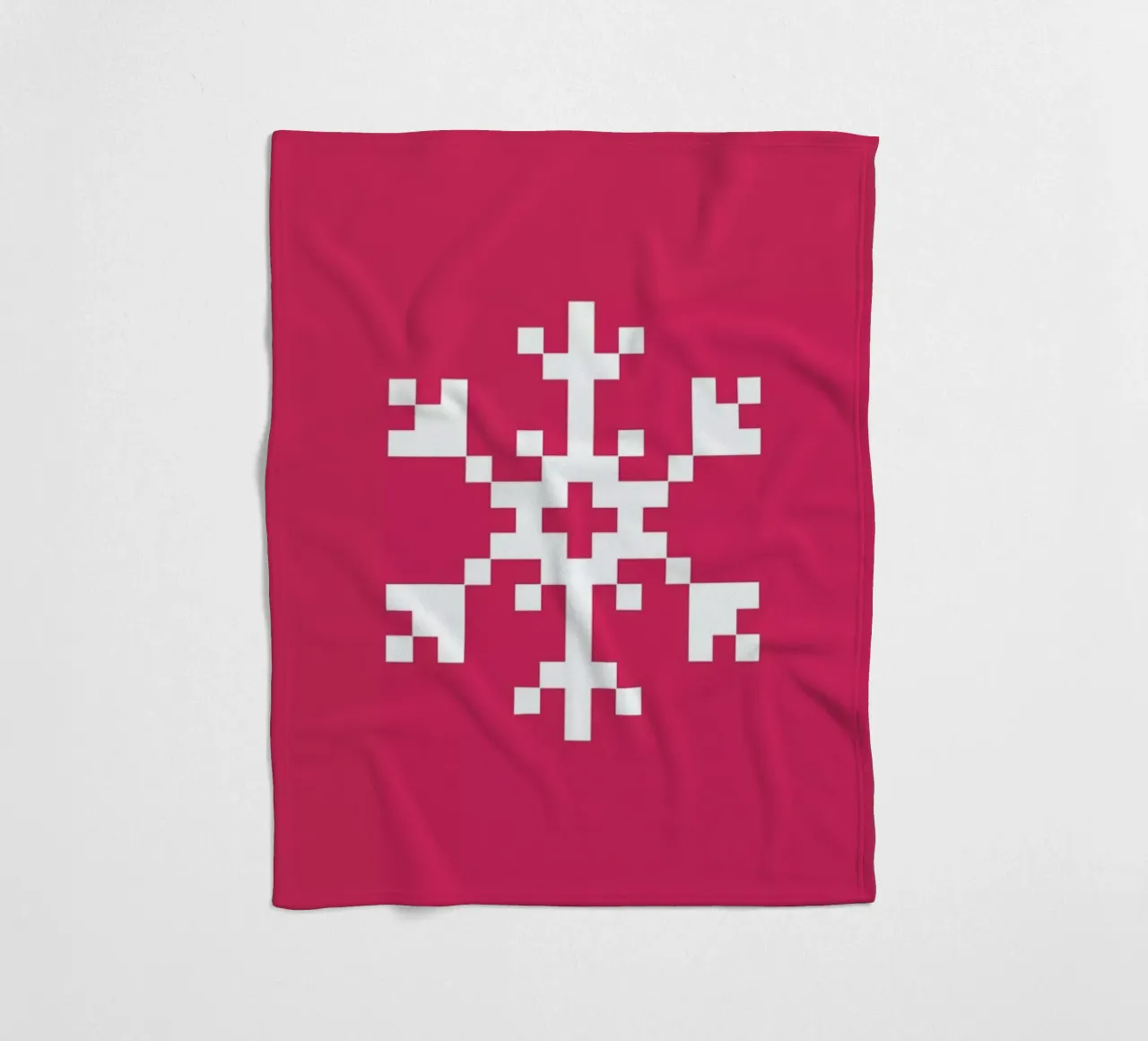 Pink Snowflake 2 coperta in pile da Studio One