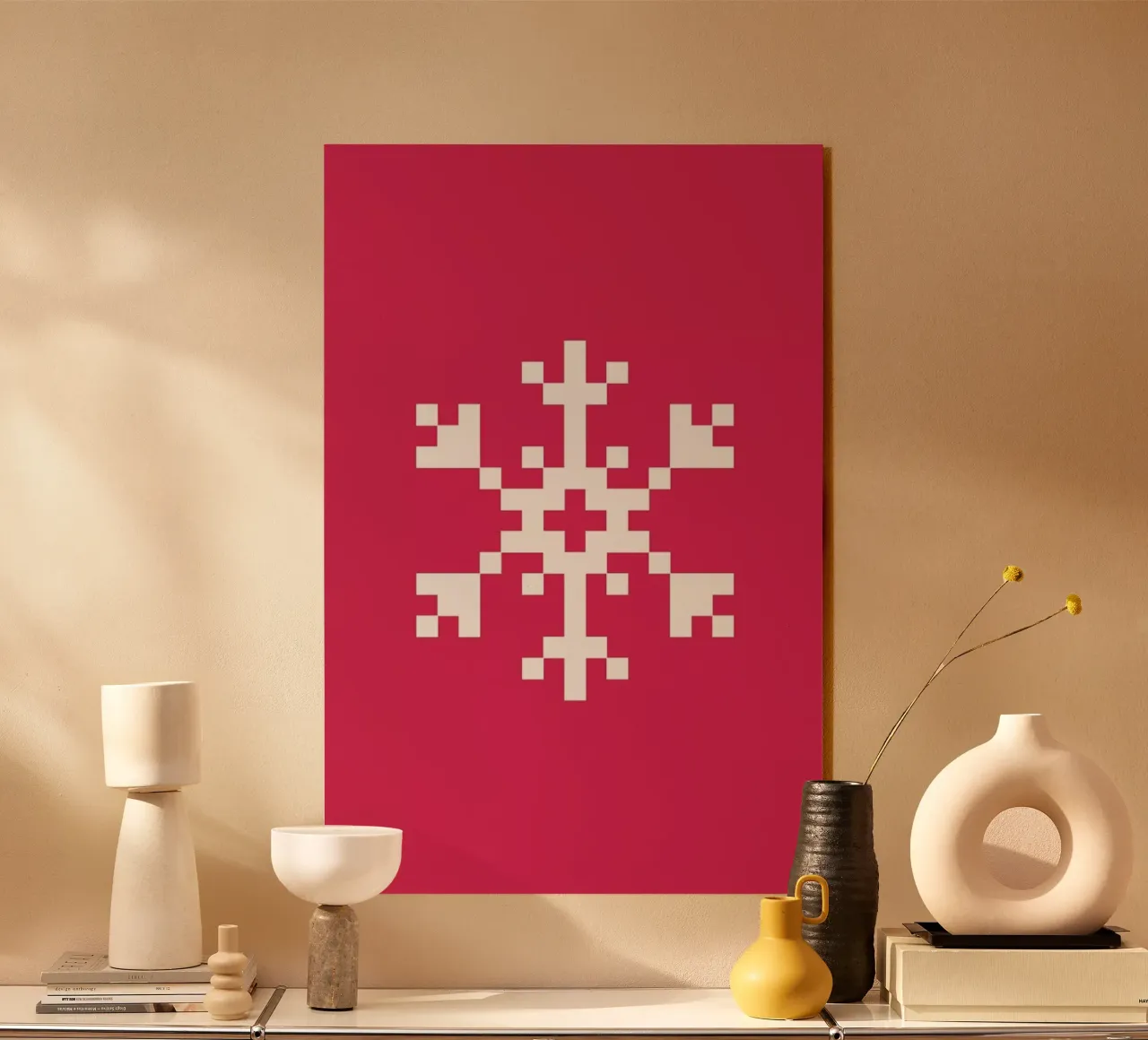Pink Snowflake 2 plexiglass da Studio One