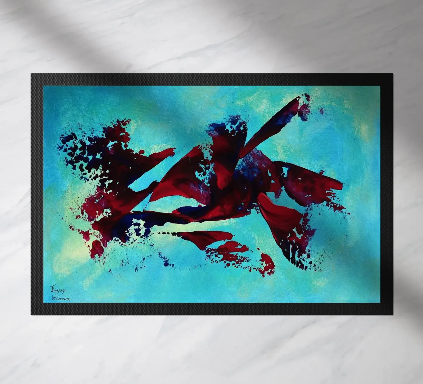 IDEAL GIFT 94 zerbino da Thierry Vobmann Abstract painting