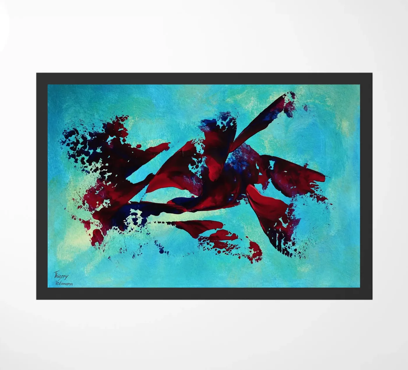IDEAL GIFT 94 zerbino da Thierry Vobmann Abstract painting