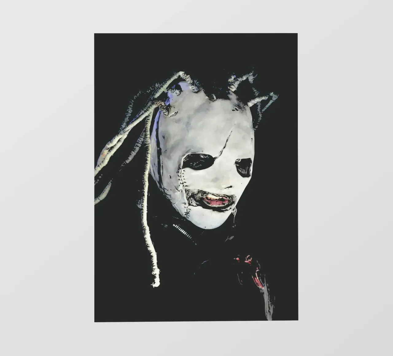 Maschera di Corey Taylor telo in pvc da Ad Nna Rock