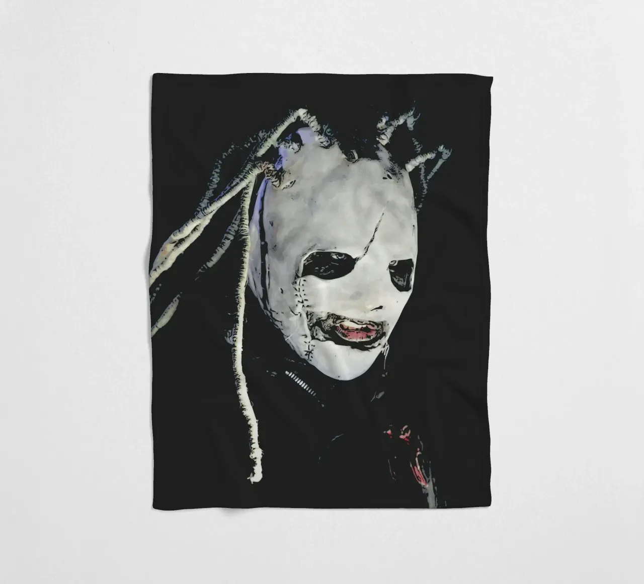 Maschera di Corey Taylor coperta in pile da Ad Nna Rock