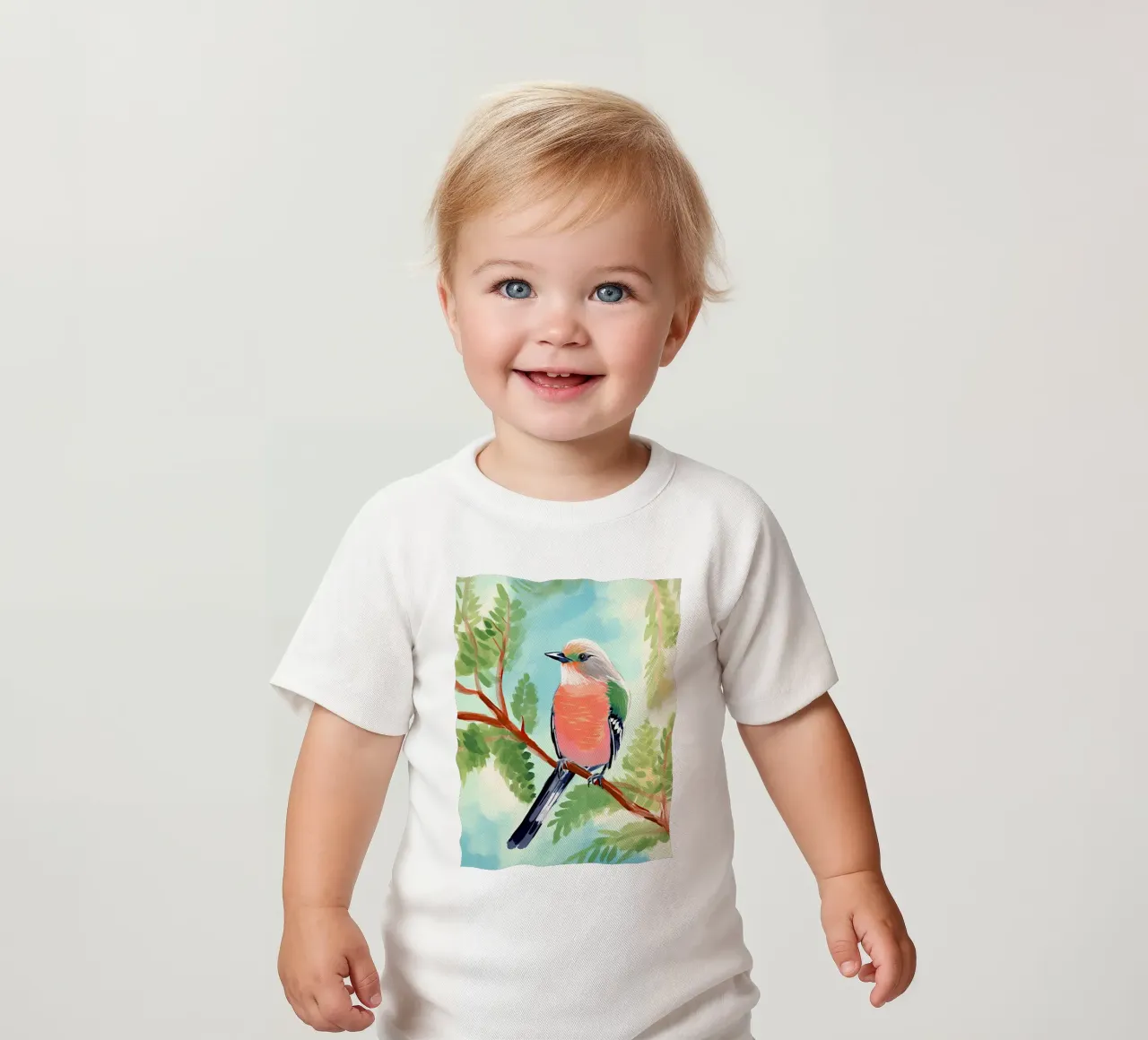 Gentle Bloom baby t-shirt by DaarbyN