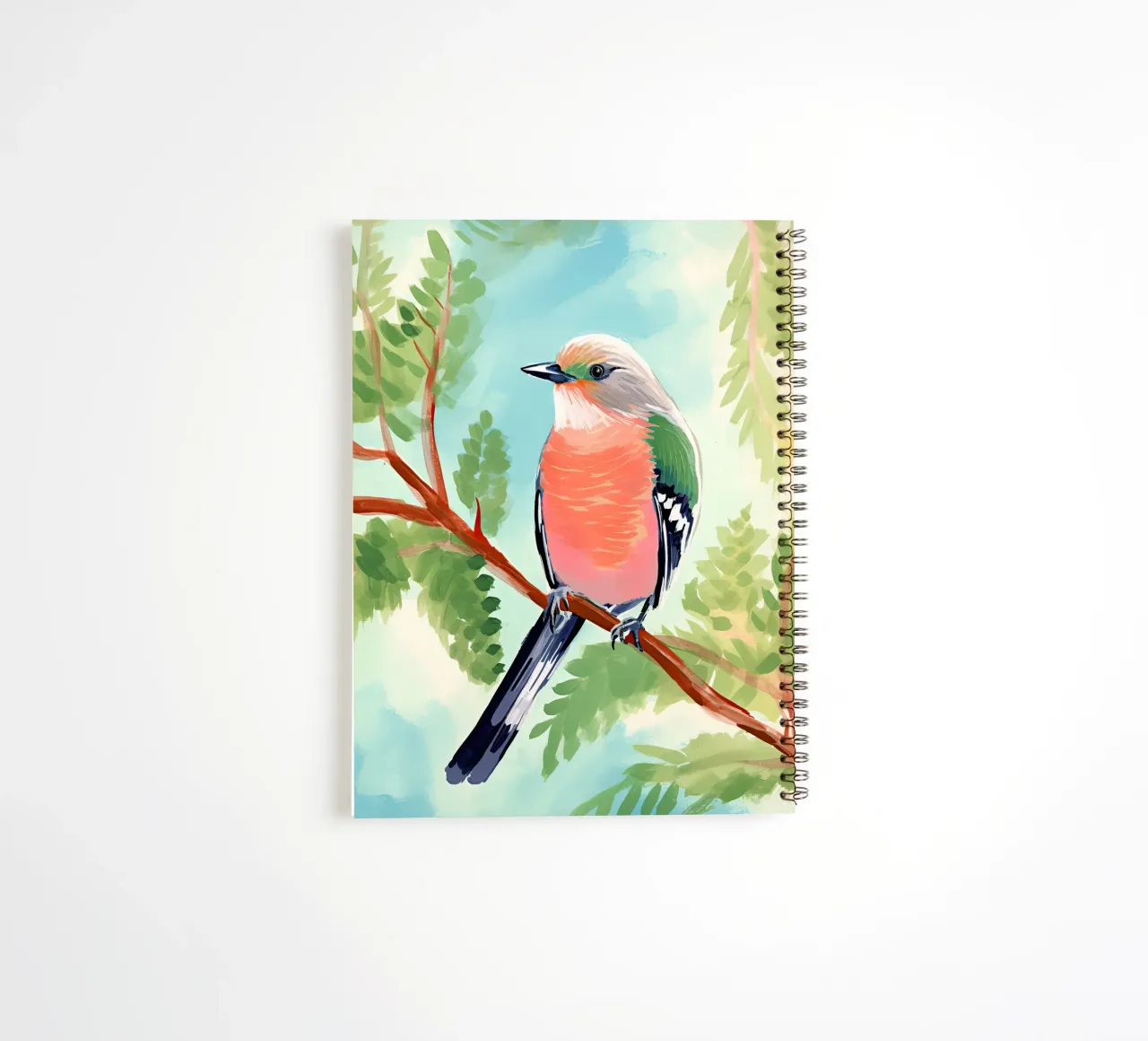 Gentle Bloom spiral notebook by DaarbyN