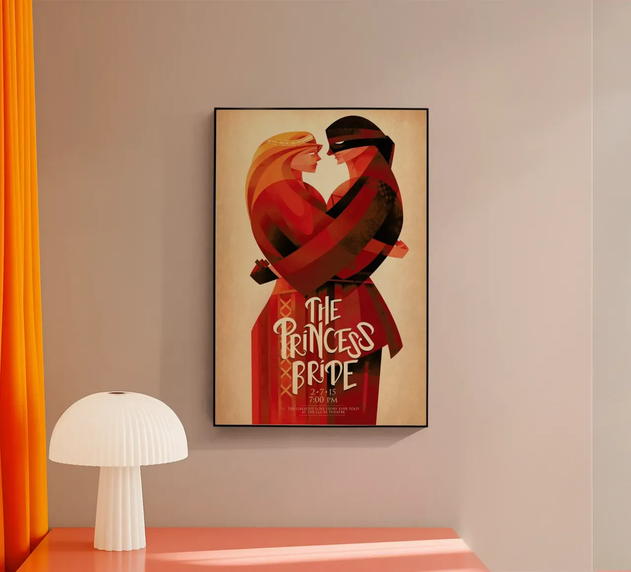 The Princess Bride plexiglass da Sean Loose