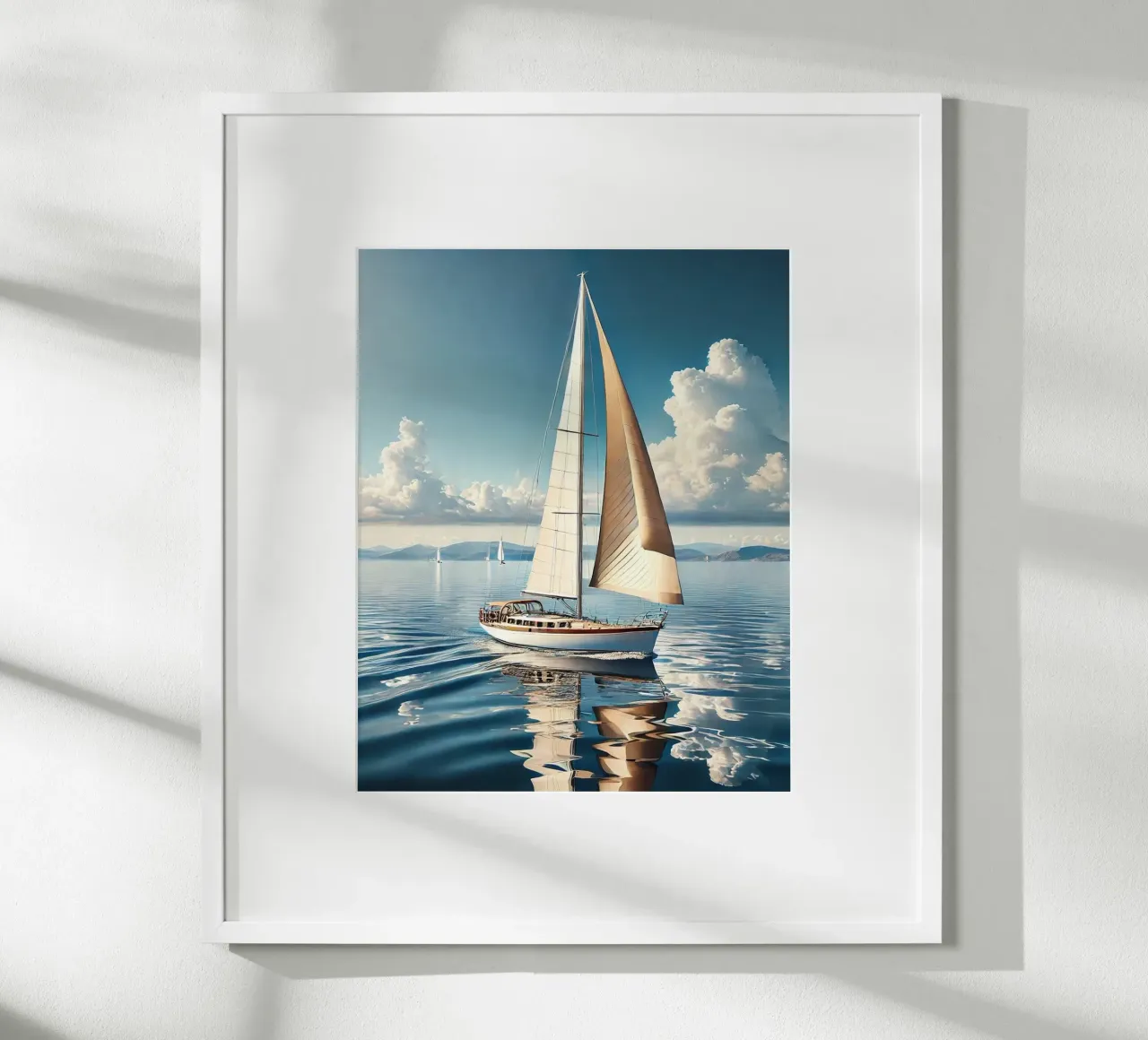 Voilier sur une Mer Calme carta hahnemühle da Épure design