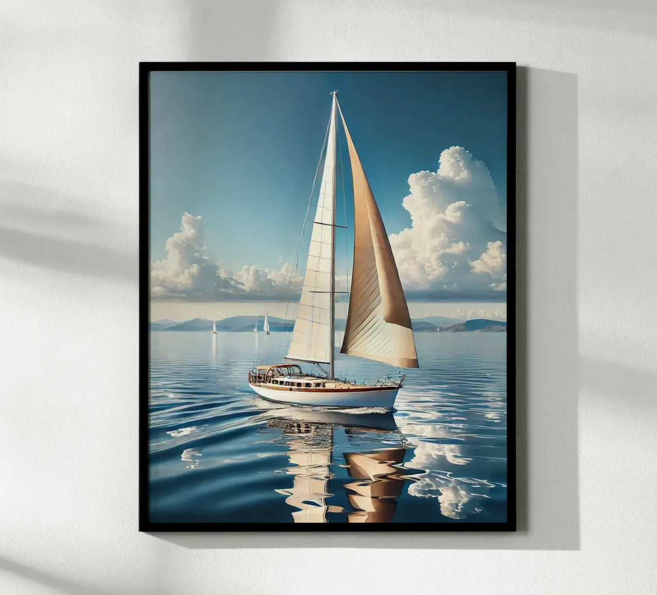 Voilier sur une Mer Calme carta hahnemühle da Épure design