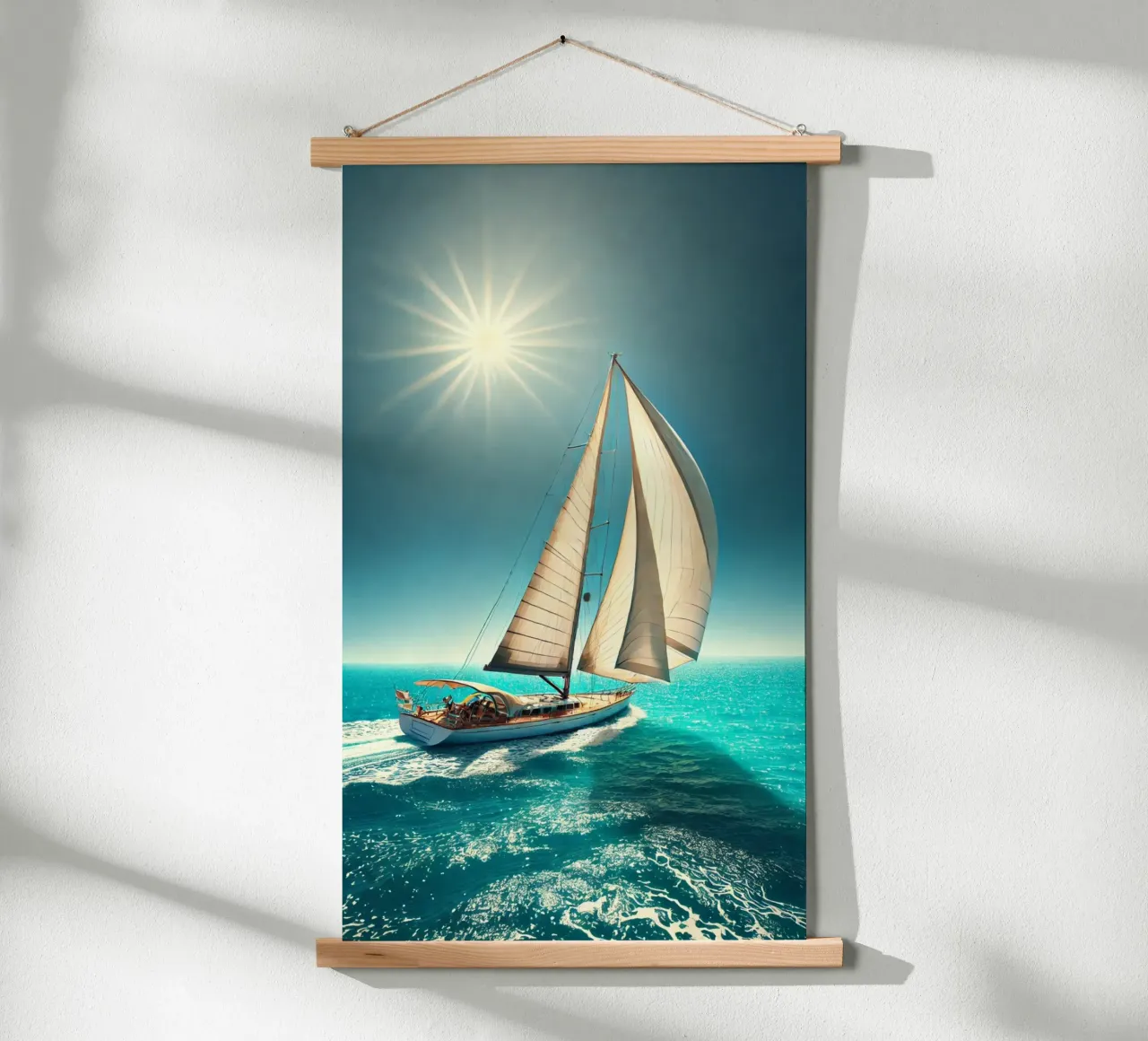 Voilier sous un Soleil Radieux carta hahnemühle da Épure design