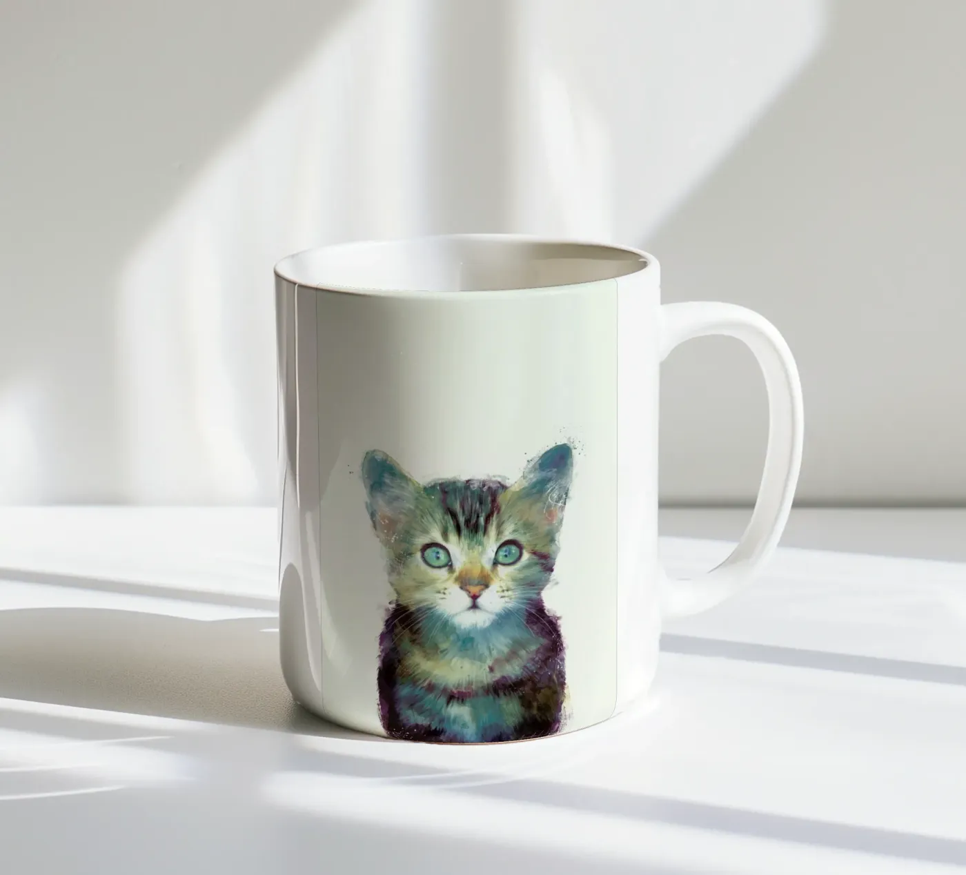 Aware ceramic mug by Amy Hamilton