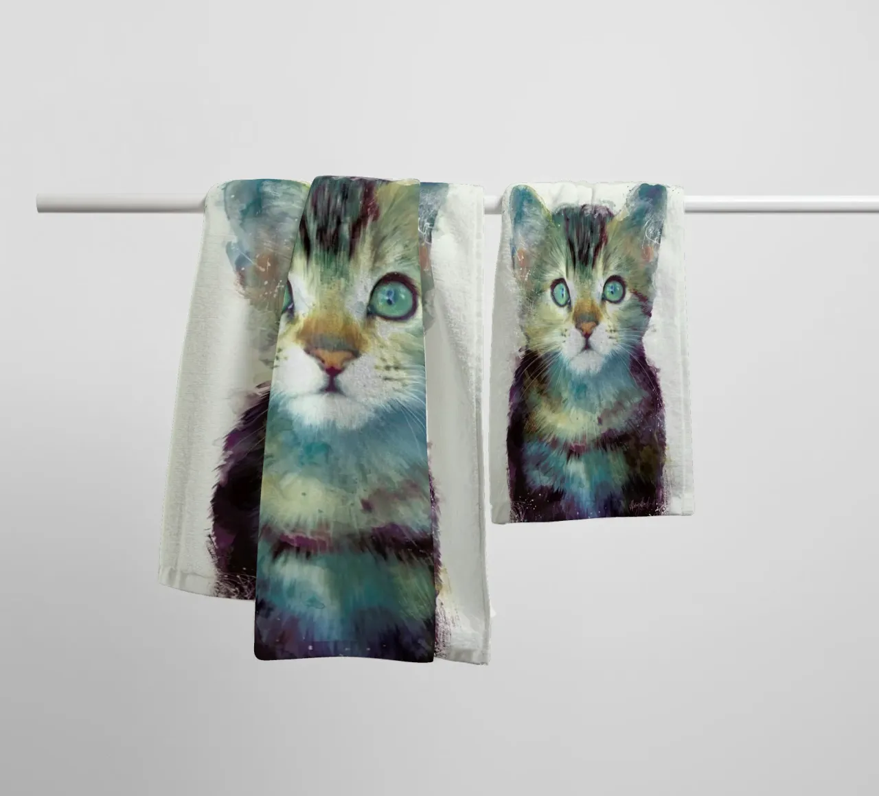 Aware badhanddoek van Amy Hamilton