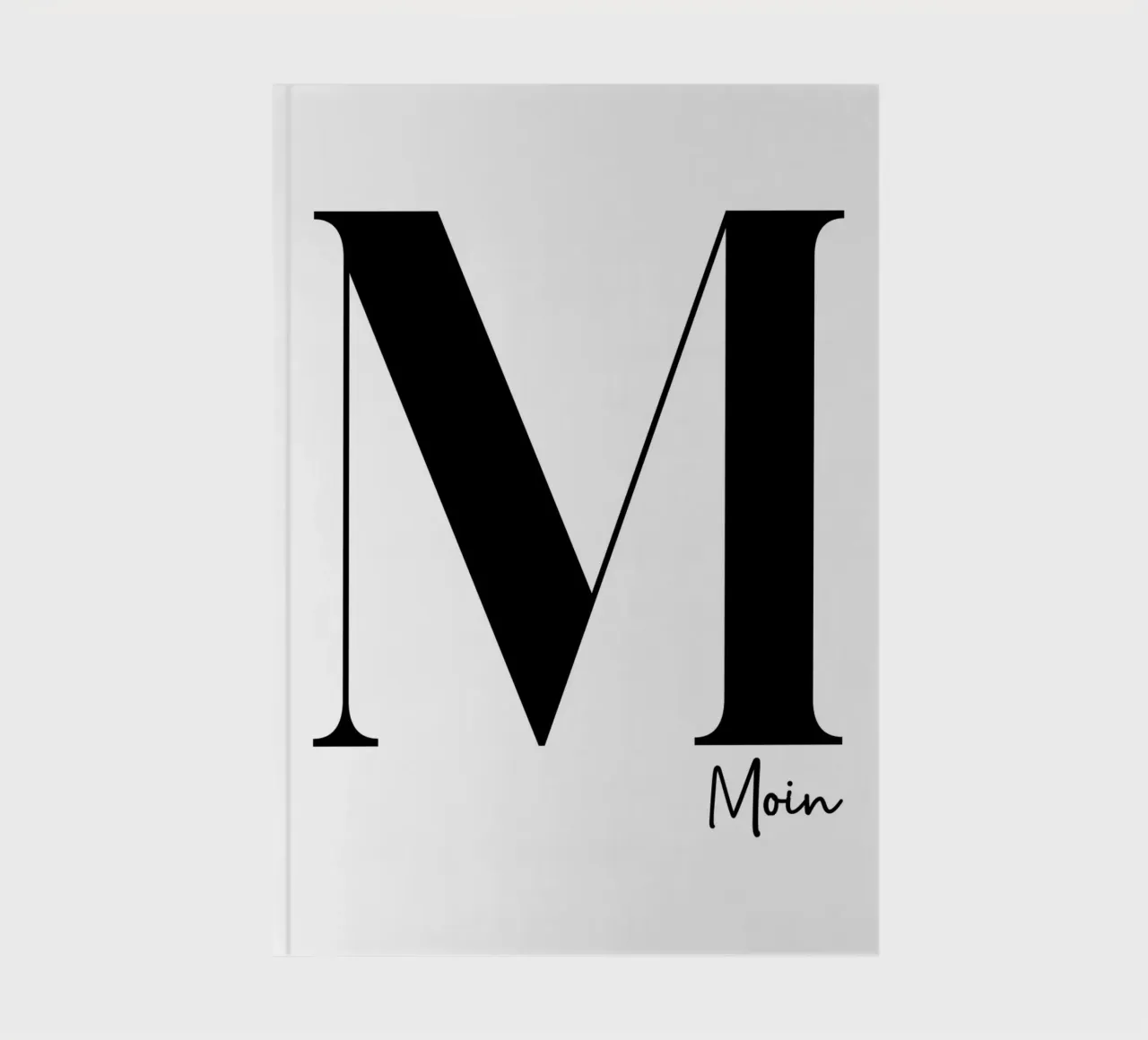 Moin - M Notizbuch von BAINAI QUOTES