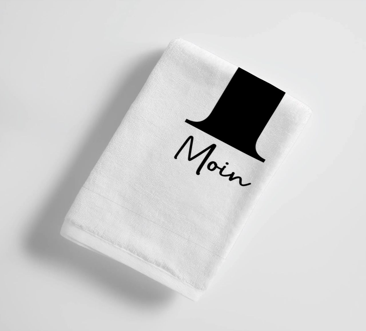Moin - M asciugamano da bagno da BAINAI QUOTES