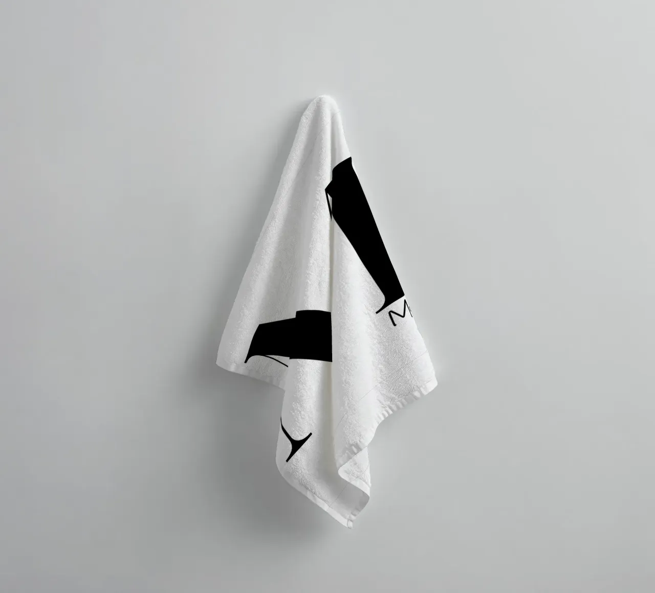 Moin - M asciugamano da bagno da BAINAI QUOTES