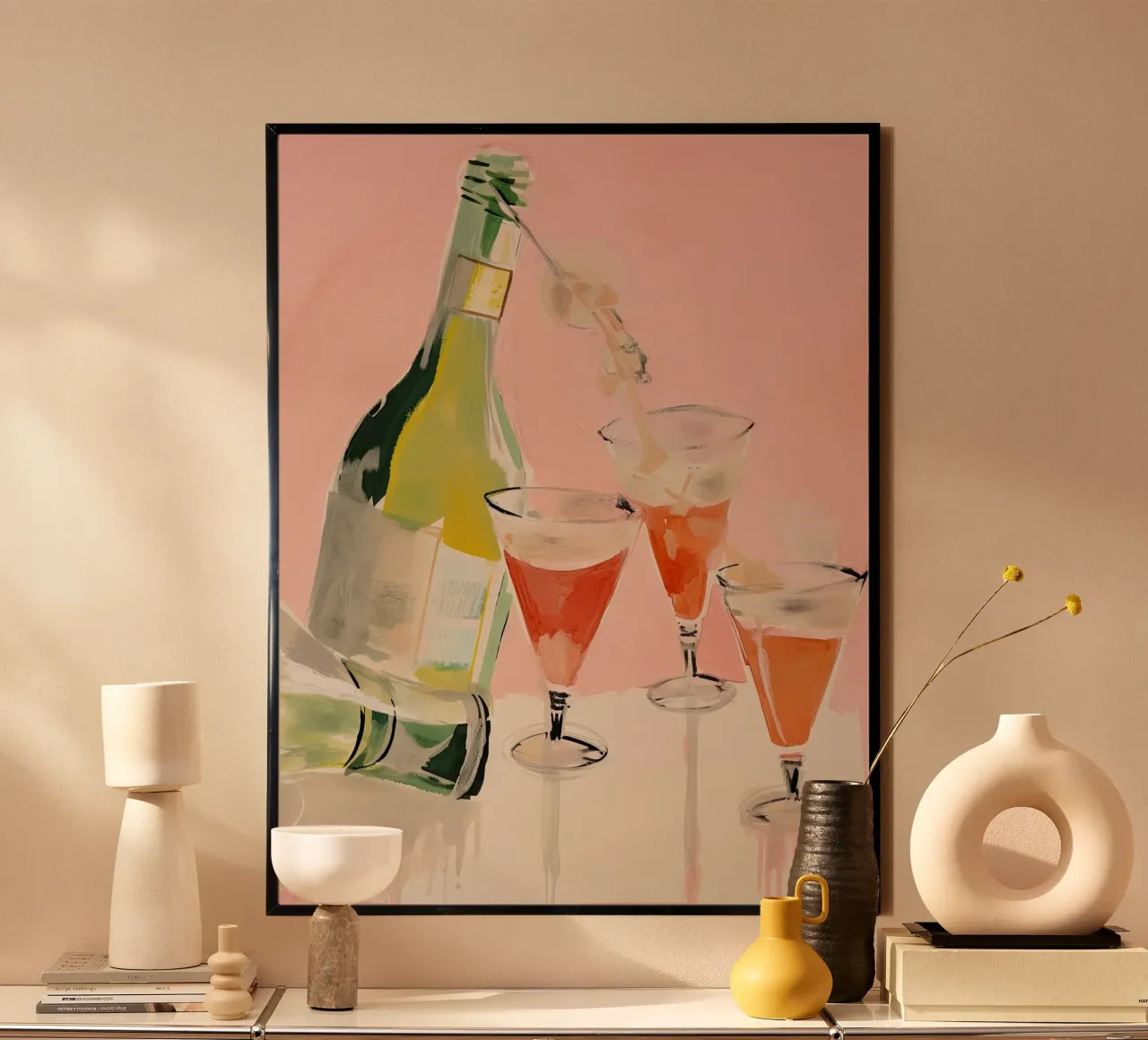 Scintillio da celebrazione poster con telaio in plastica da DaarbyN