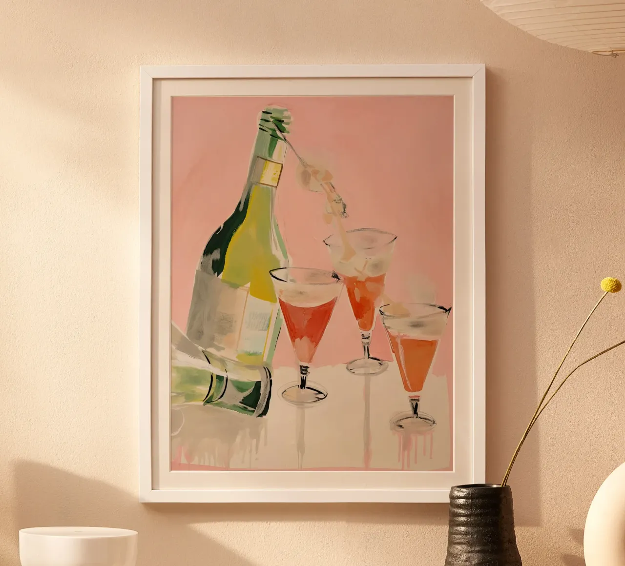 Scintillio da celebrazione poster con telaio in plastica da DaarbyN