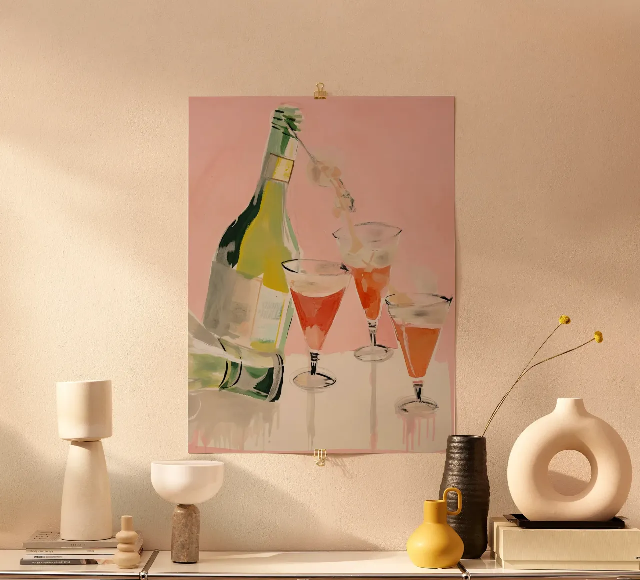 Scintillio da celebrazione poster con telaio in plastica da DaarbyN