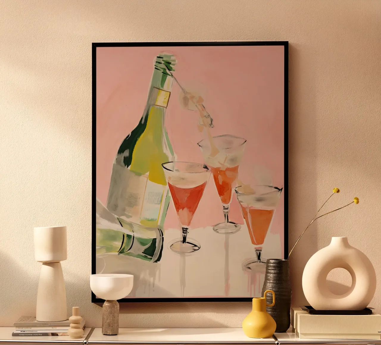 Scintillio da celebrazione poster con telaio in plastica da DaarbyN