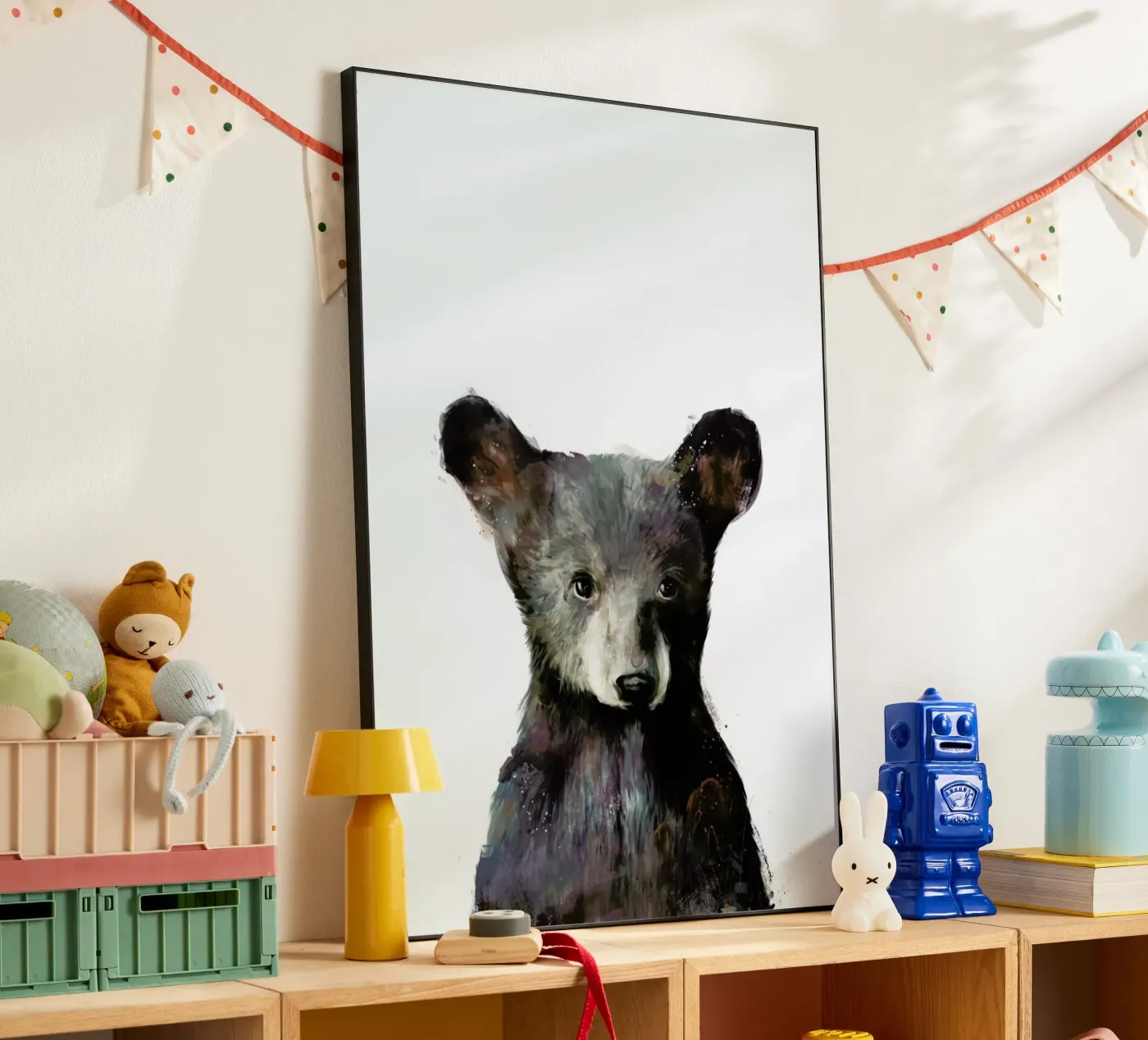 Little Bear alluminio dibond da Amy Hamilton