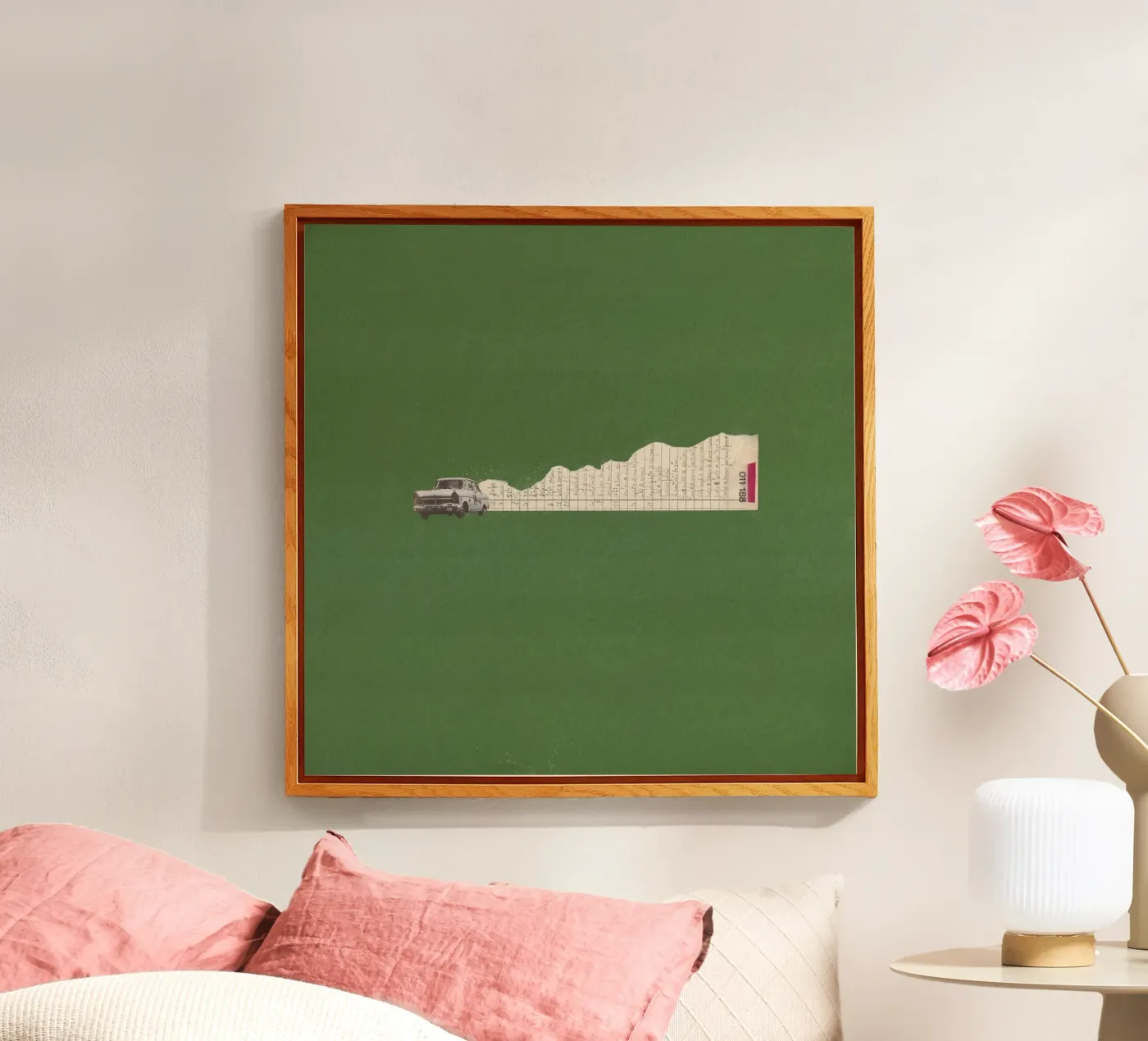 Torn Racing Acryl-Glas von Carlos Quitério