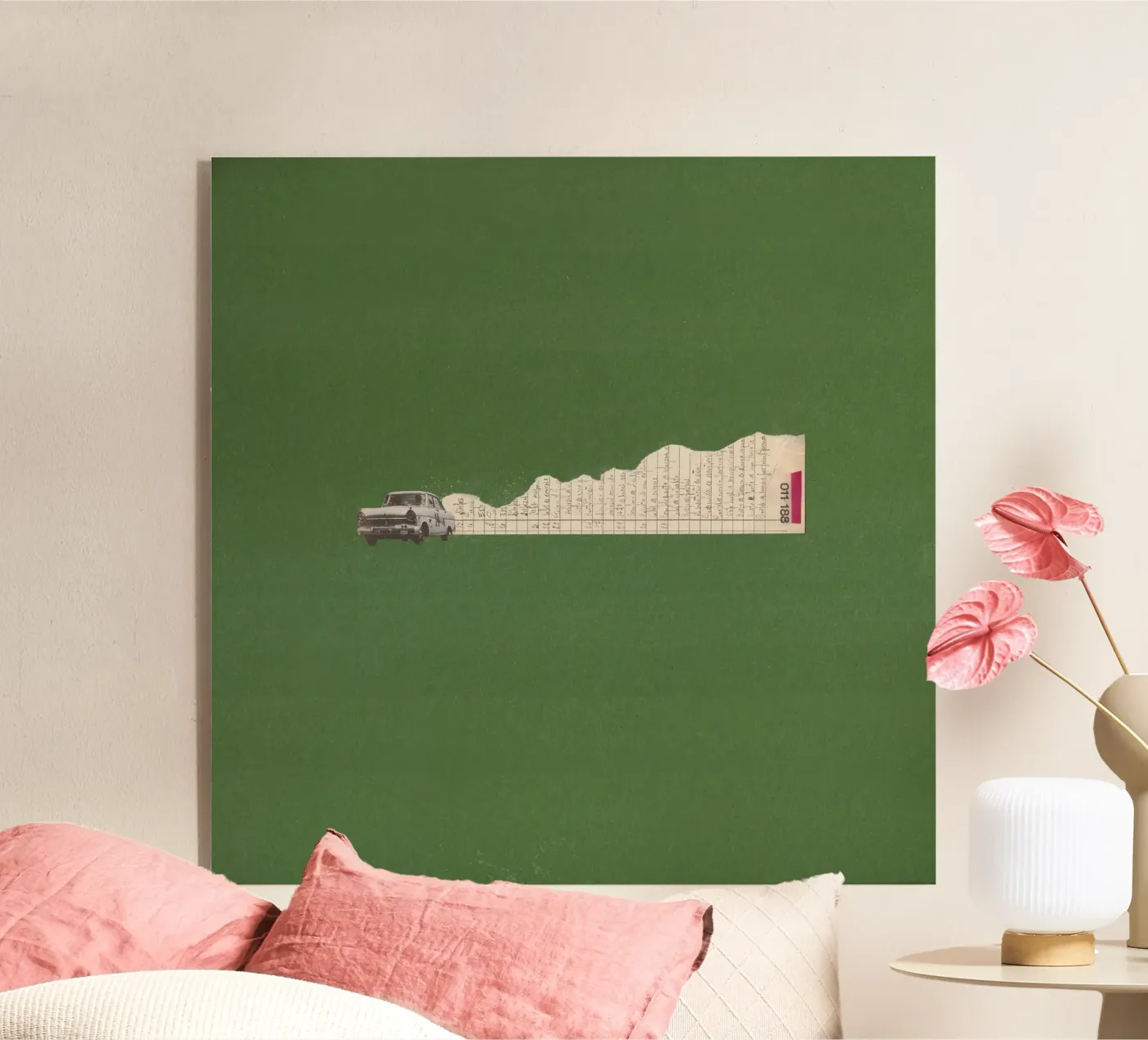 Torn Racing Acryl-Glas von Carlos Quitério