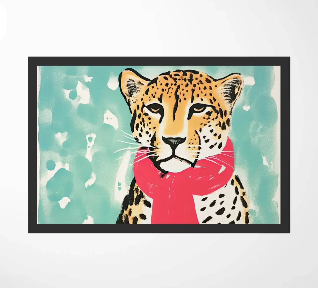 Wild Winter doormat by DaarbyN