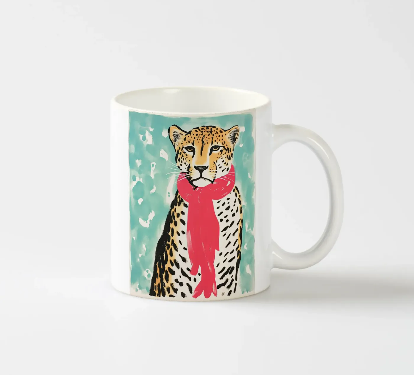 Wild Winter ceramic mug by DaarbyN