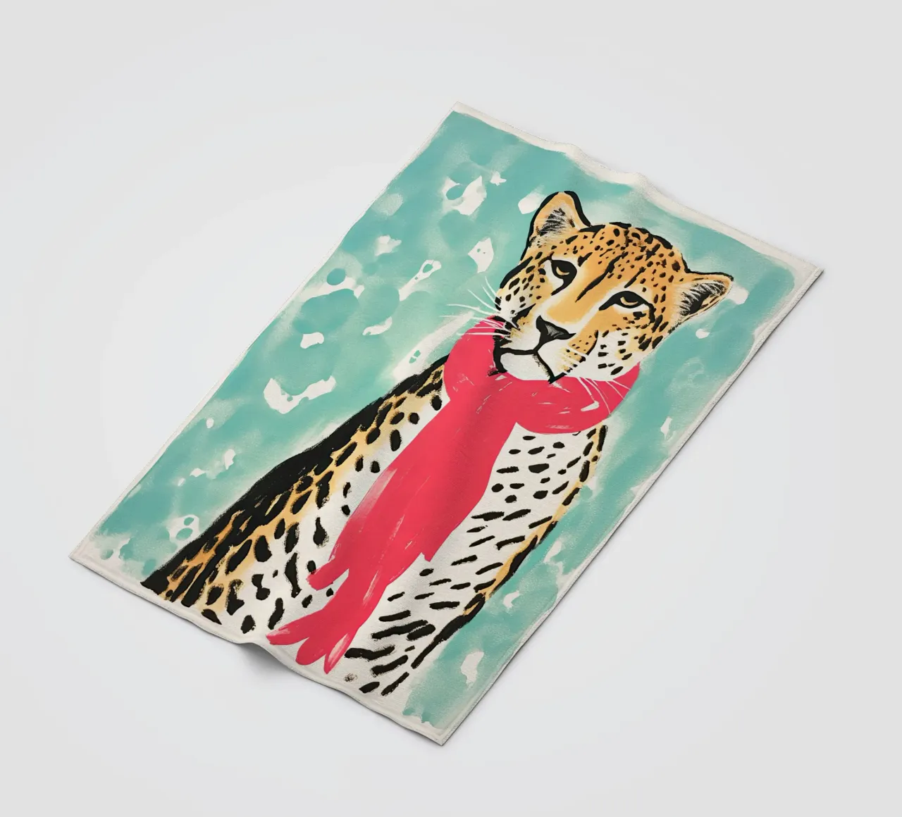 Wild Winter fleece blanket by DaarbyN