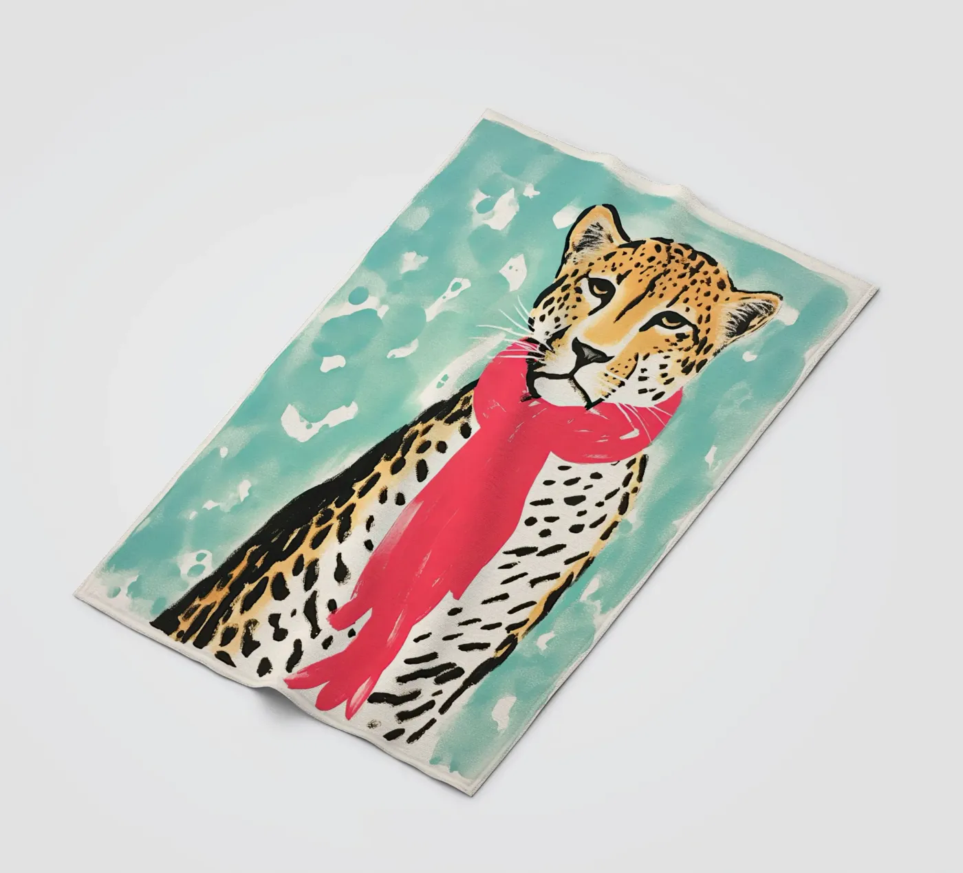 Wilde winter fleecedeken van DaarbyN