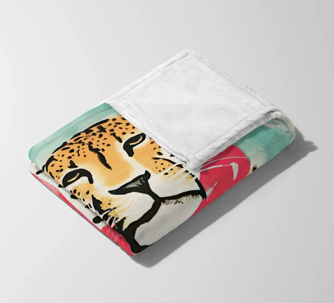 Wilde winter fleecedeken van DaarbyN