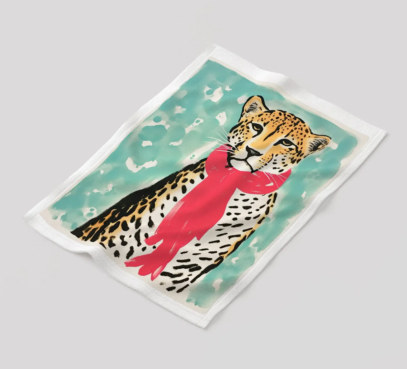 Wilde winter fleecedeken van DaarbyN