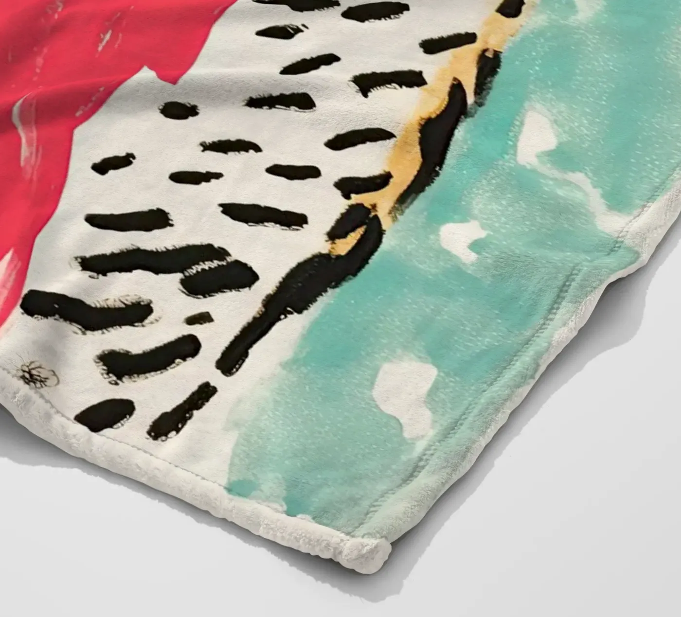 Wilde winter fleecedeken van DaarbyN