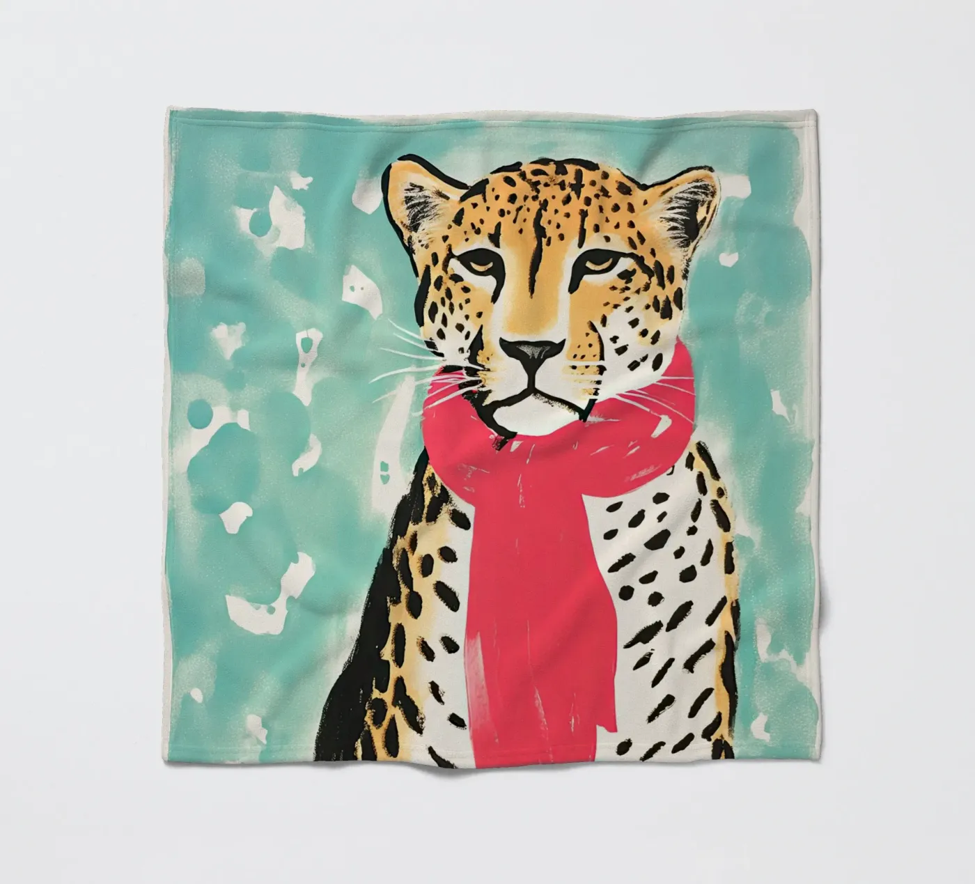 Wilde winter fleecedeken van DaarbyN