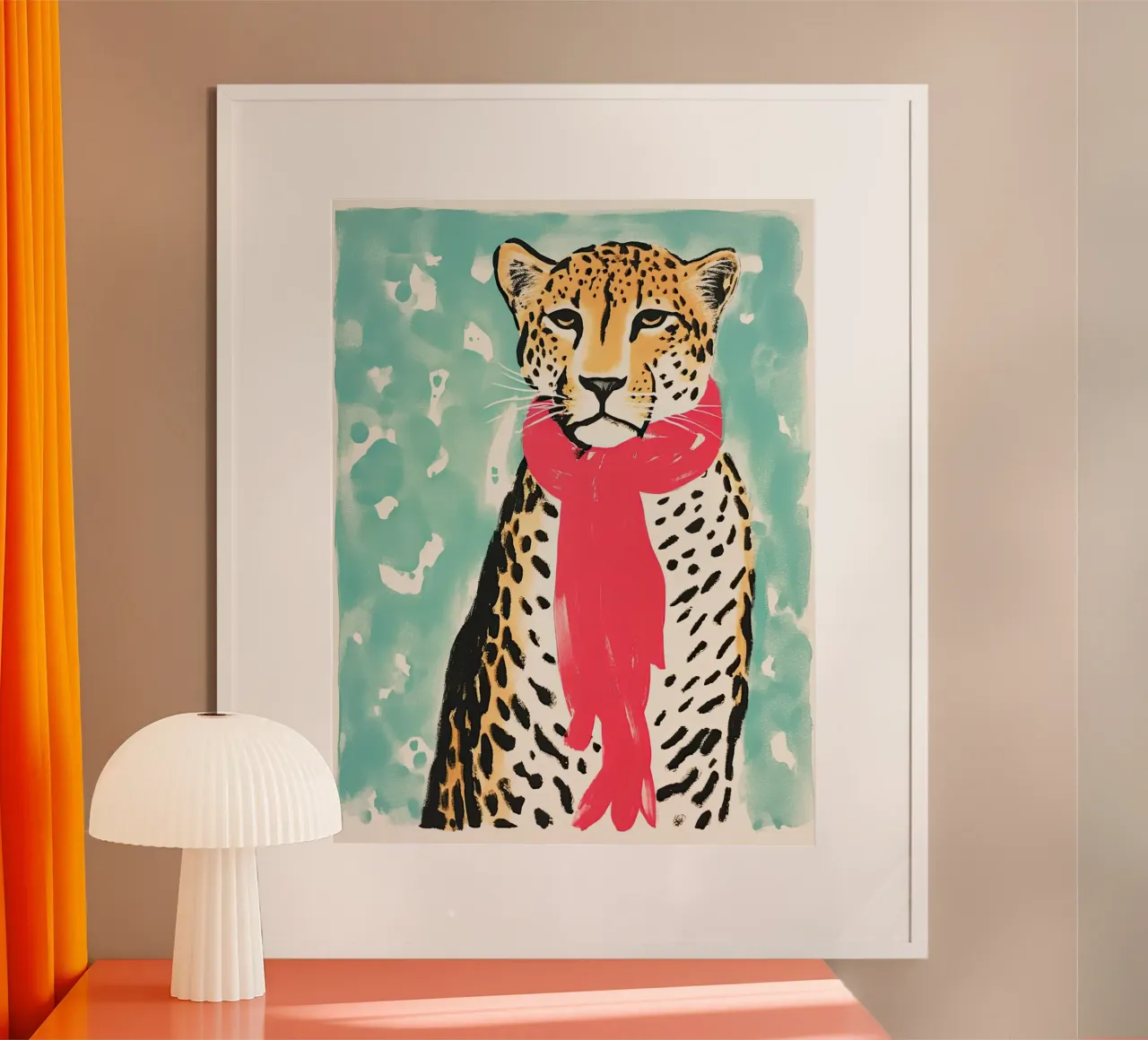 Wilde winter poster van DaarbyN