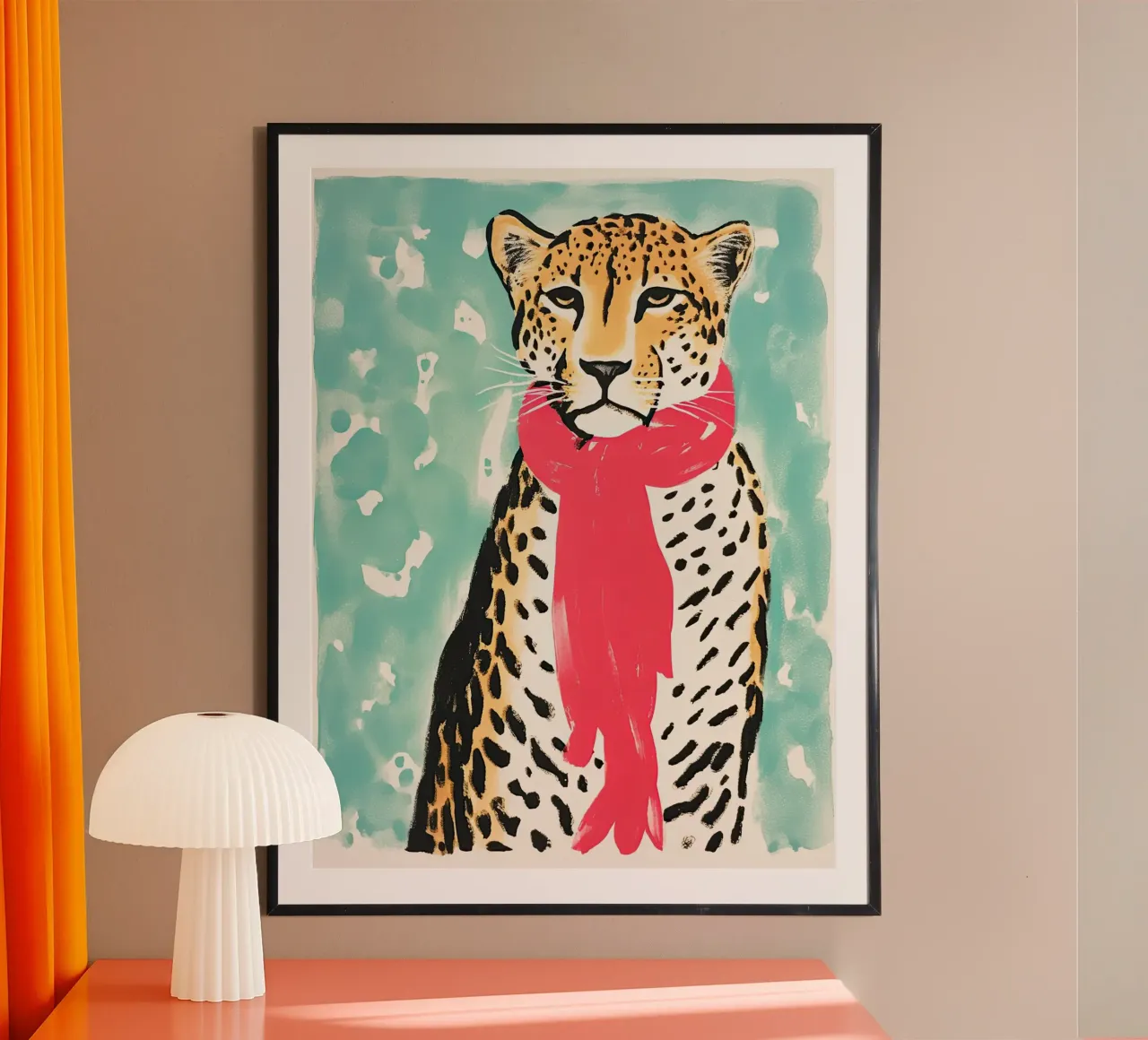 Wilde winter poster van DaarbyN