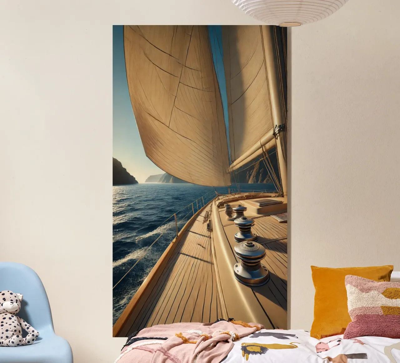 À bord d’un voilier : l’appel de la mer plexiglass da Épure design