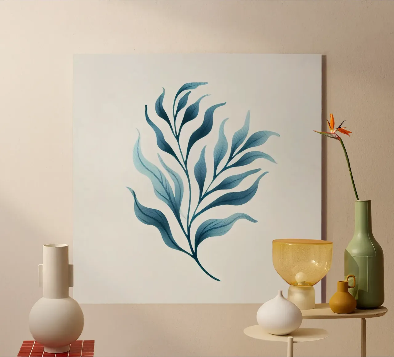 Algue marine plexiglass da Épure design