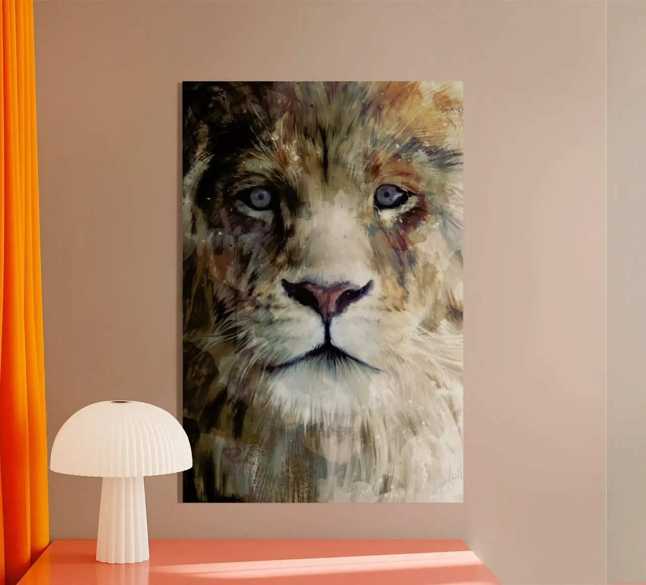 Majesty acryl van Amy Hamilton