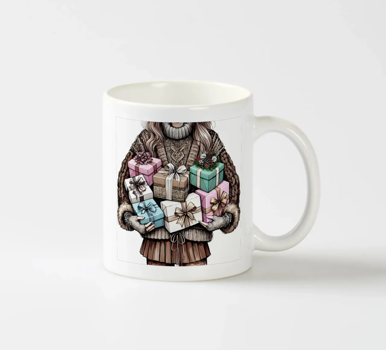 BUON NATALE tazza in ceramica da ARTOMATIC