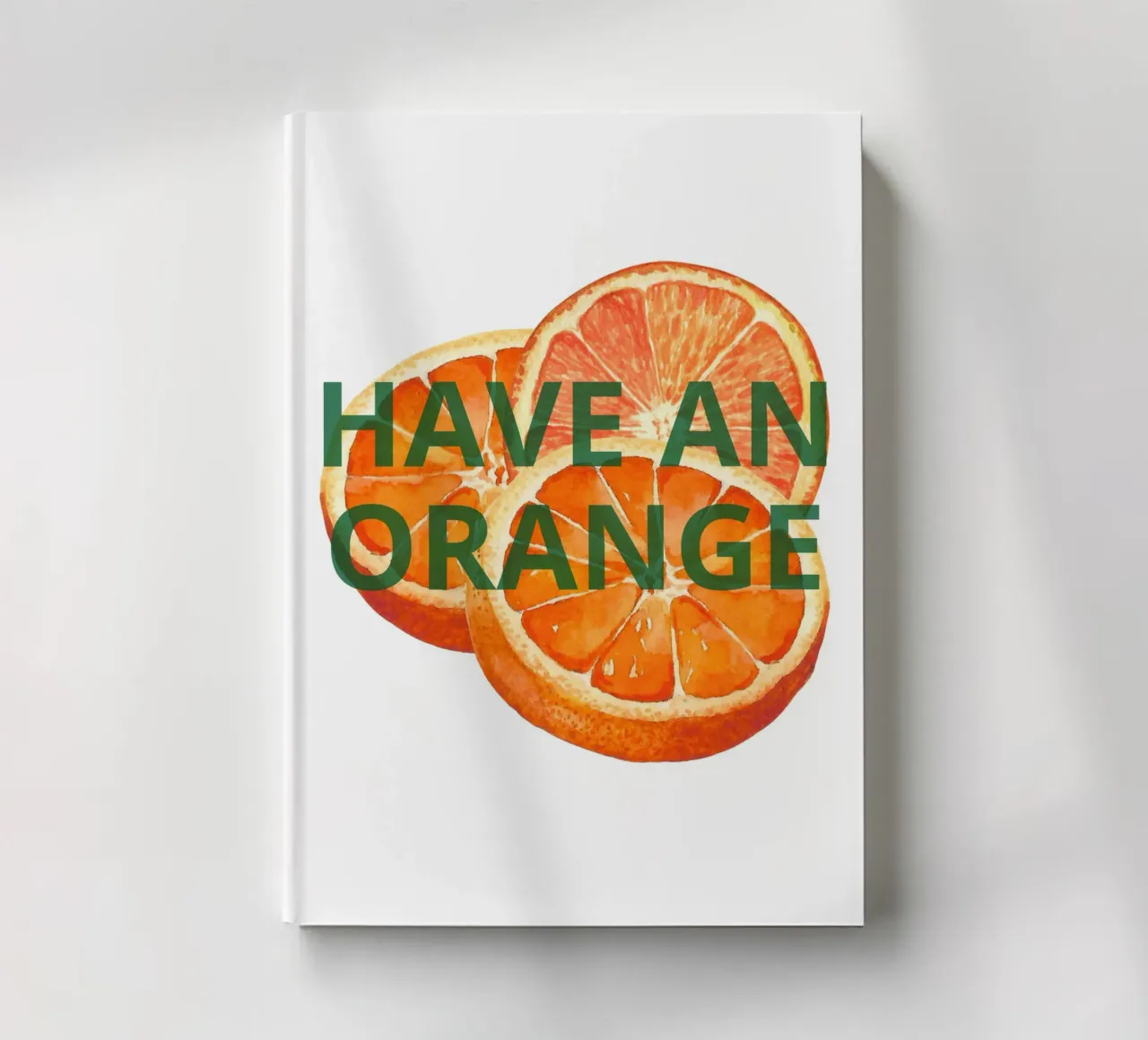 HAVE AN ORANGE notebook by ramosashop